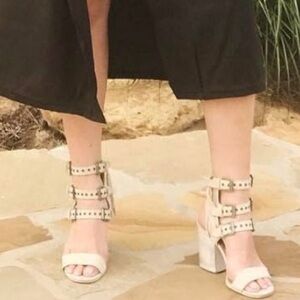 Dolce Vita Buckle Heeled Sandals